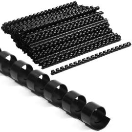 Spiral Binding 10mm Plastic A4 Black 