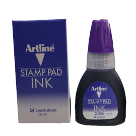 Artline Stamp Ink Small 20ml Burgundy