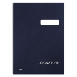 Signature Book Expandable Jan-Dec 12 Dividers A4 Black 