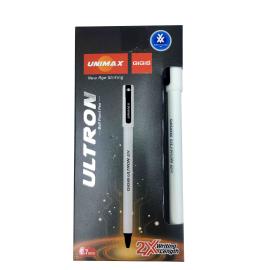 Unimax Pen Gigis Ultron 2x Black 0.7mm PK 12pcs  