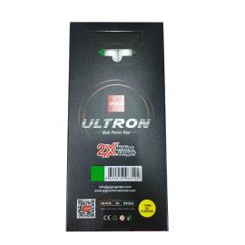 Unimax Pen Gigis Ultron 2x Green 0.7mm PK 12pcs  