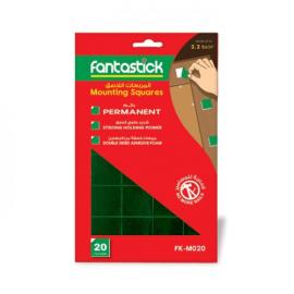 Fantastick Mounting Squares Double Sided 1x1inch 
