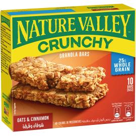 Nature Valley Crunchy Oats and Cinnamon 25gr  10 Bars (5x2)  