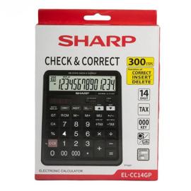SHARP Calculator 14 Digit Model EL-CC14GP