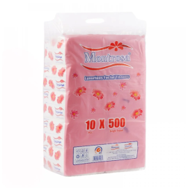Montroza Face Tissue 500 Sheet PK 10pcs