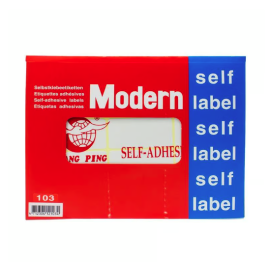 Modern Price Self Label Size 64x32mm PK 120pcs  