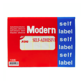 Modern Price Self Label Size 25x25mm PK 480pcs  