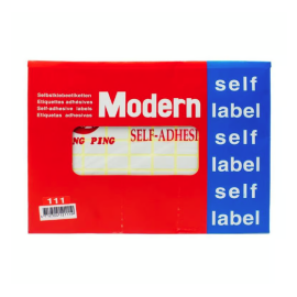 Modern Price Self Label Size 13x19mm PK 1100pcs  