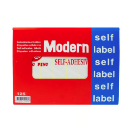 Modern Price Self Label Size 25x53mm PK 240pcs  
