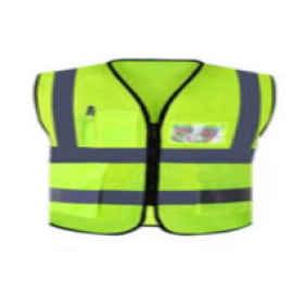Safety Vest With Pockets Yellow Color  