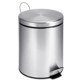 Circle Trash Can With Step-On Cover 5L  