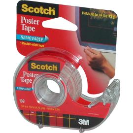 3M Scotch Poster Double Sided Tape Removable 3/4