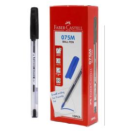 Faber-Castell Ball Pen 0.75mm Black PK 10pcs  
