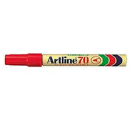 Artline Permenant Marker EK-70 Red 