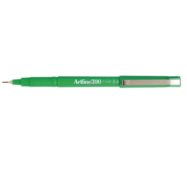 Artline Sign Pen EK-200 Green 0.4mm PK 12pcs  