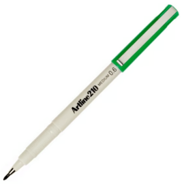 Artline Sign Pen EK-210 Green 0.6mm PK 12pcs  