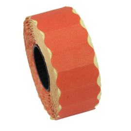 Lable Roll For Blitz C8 Red Color 1 Line  