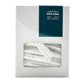 Al Themar Al Mubaraka White Sugar Sticks 4gr PK 100pcs