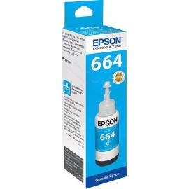 Epson 664 Cyan Ink Bottles 70ml For Epson L210/L220/L300/L355/L365/L555/L1300