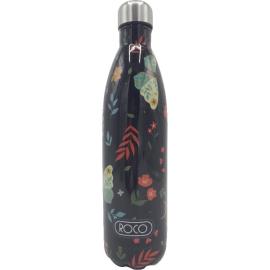Roco Butterfly Water Bottle 750 ml Black  