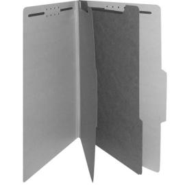 Smead Expanding Folder Legal Size 2 Dividers Grey Color