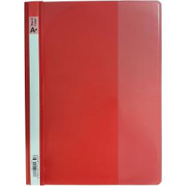 Holder Paper Clear Face Red Color