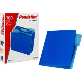 Pendaflex Manila File Folder Two-Tone Letter Size Blue