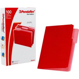 Pendaflex Manila File Folder Two-Tone Legal Size Red