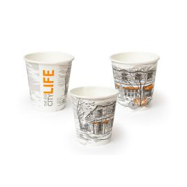 The Big City Life Design Paper Cup 7oz Box 1000pcs