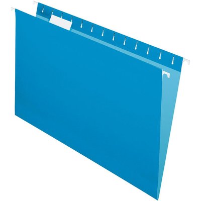 Pendaflex Hanging File Legal 1/5 Tab Cut Blue Pack 50pcs
