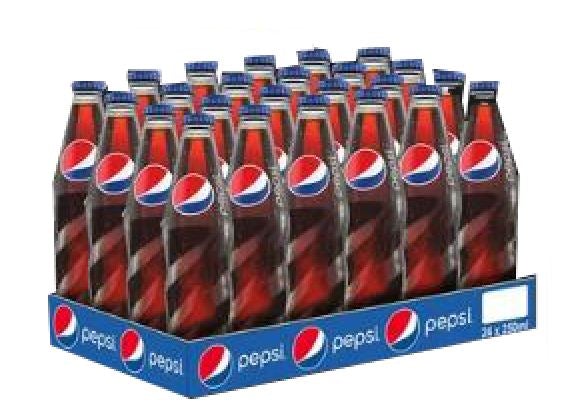 Pepsi Soft Drink Glass 250ml / 24pcs
