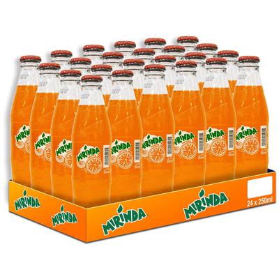 Miranda Orange Soft Drink Glass 250ml / 24pcs