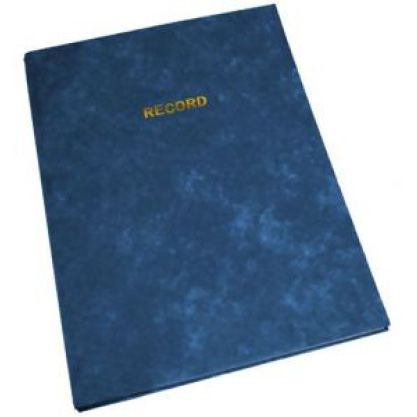 Record Book Lined 200 Sheet FC 
