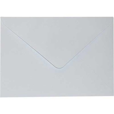 Roco Greeting Card White Envelopes Paper Gum 19.05cmX13.34cm Pack 25pcs 