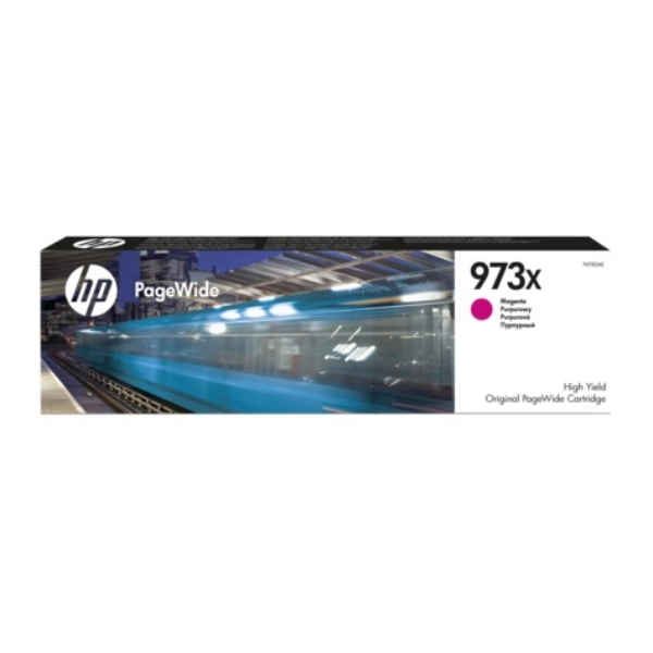 HP 973X High Yield Magenta Original PageWide Cartridge F6T82AE