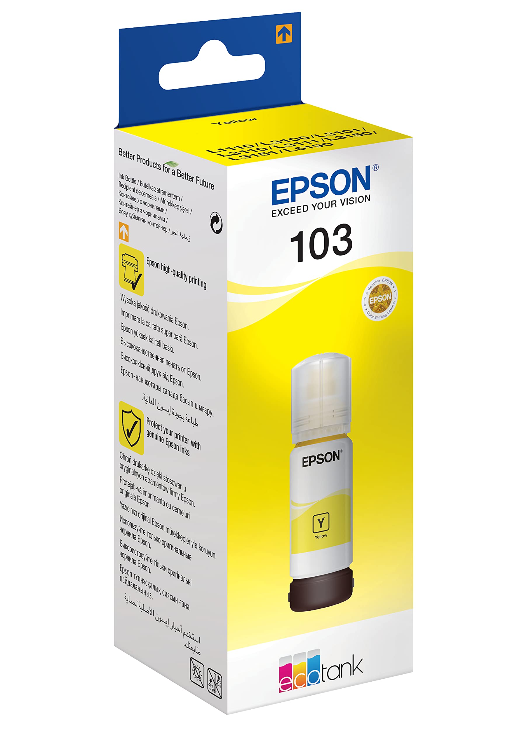Epson Ecotank Yellow 103Y 