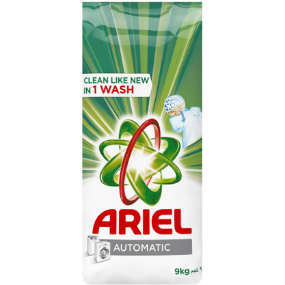 Ariel Powder Detergent Automatic 9kg 