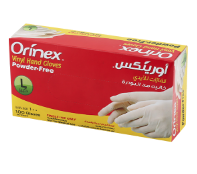 Orinex Gloves Without Powder L 100pcs 