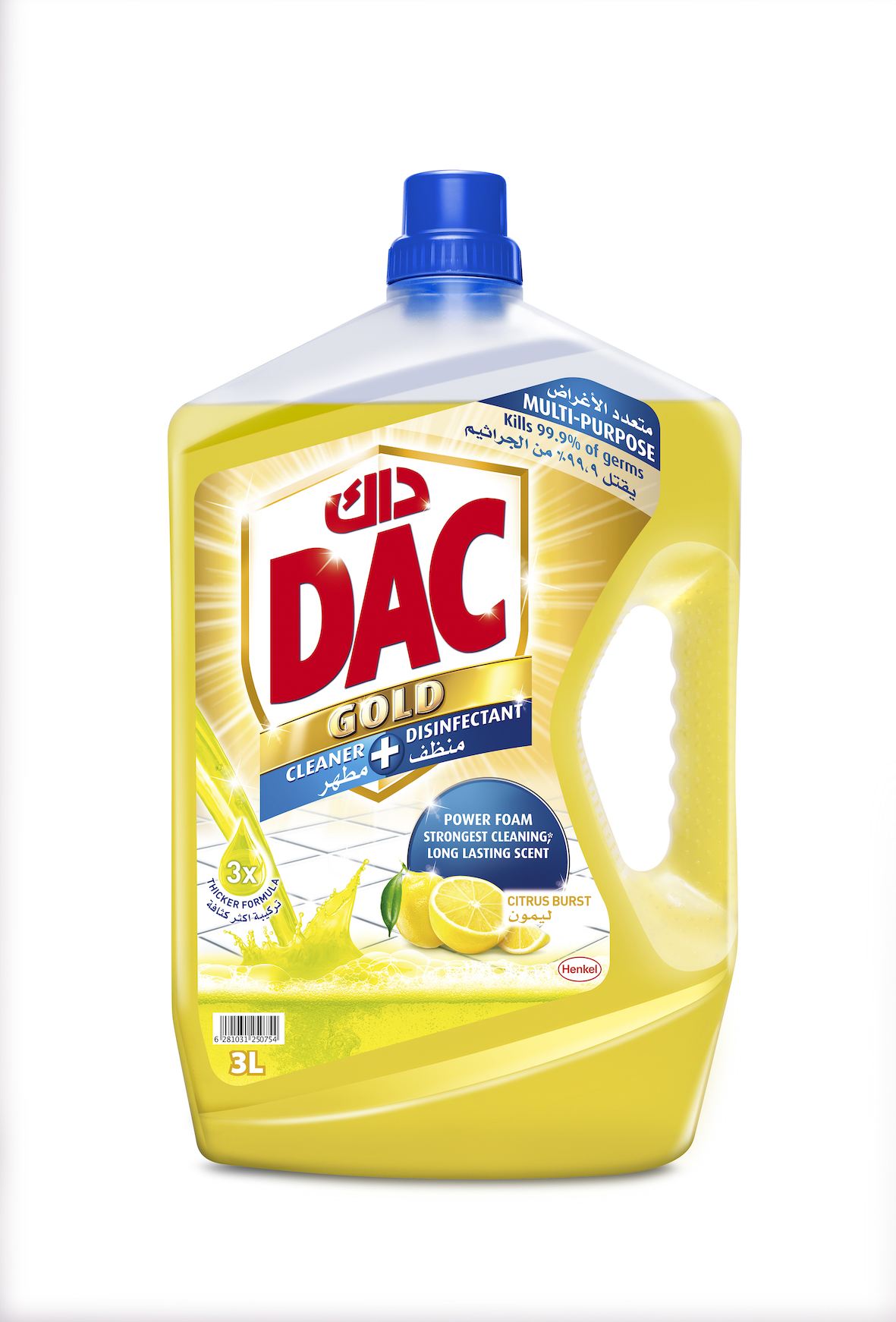 DAC Antiseptic Gold Lemon 3L 
