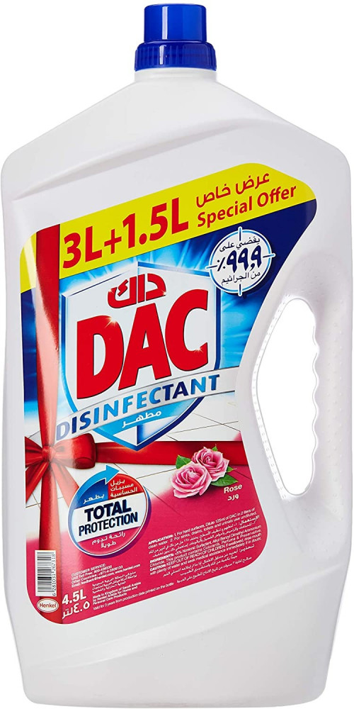 DAC Antiseptic Rose 3L+1.5L 
