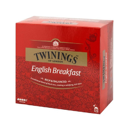 Twinings English Breakfast Tea Medium 2gr/50bag  