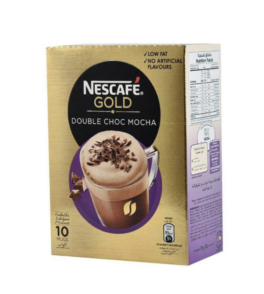 Nestle Nescafe Gold Double Shock Moca 10 Sticks  