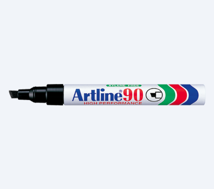 Artline Permanent Marker Black (EK-90) 
