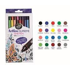 Artline Supreme Colored Pens PK 20pcs 