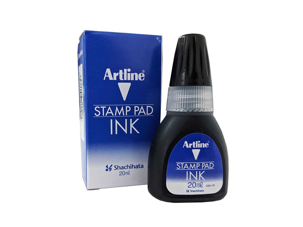 Artline Stamp Ink Small 20ml Black 