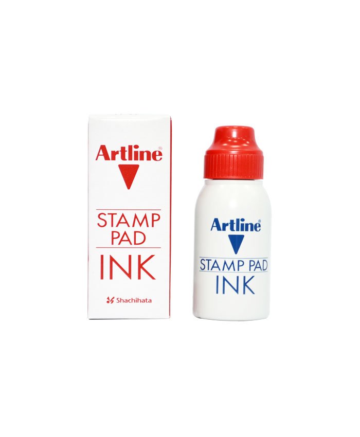 Artline Stamp Ink 50ml Red 