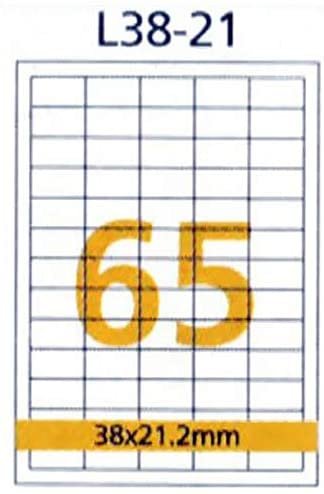 Label 65 (38x21mm) 100 Sheet 