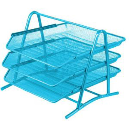 SAB Document Tray 3 Level Blue Color 