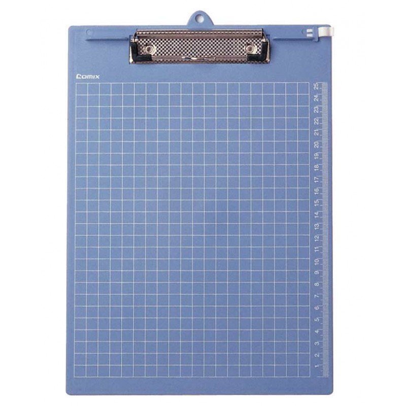 Clipboard With Clip Rulled A4 Blue Color 