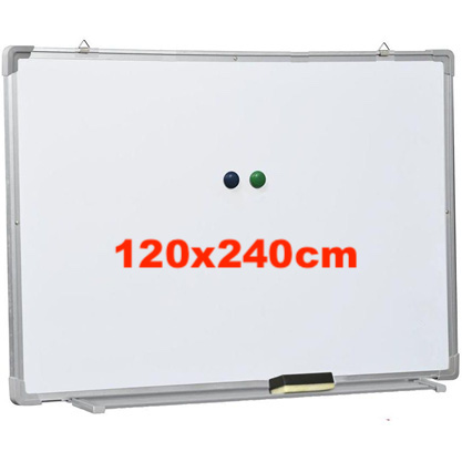 SAB Magnetic Whiteboard 120x240cm 